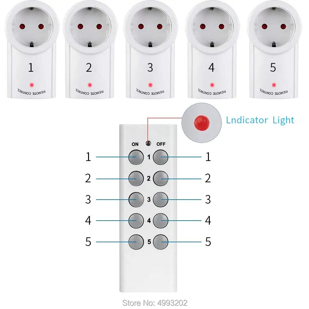 433mhz Wireless Remote Control smart Socket Power Outlets Electrical EU UK French Plug Switch 220v 230v LED Lights
433mhz Wireless Remote Control smart Socket Power Outlets Electrical EU UK French Plug Switch 220v 230v LED Lights