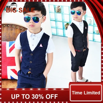 New Children Suit Baby BoSuits Kids Boys Formal Suit Boys Clothes Set KidsShort Sleeve T Shirt Vest+Pants 2pcs
New Children Suit Baby BoSuits Kids Boys Formal Suit Boys Clothes Set KidsShort Sleeve T Shirt Vest+Pants 2pcs