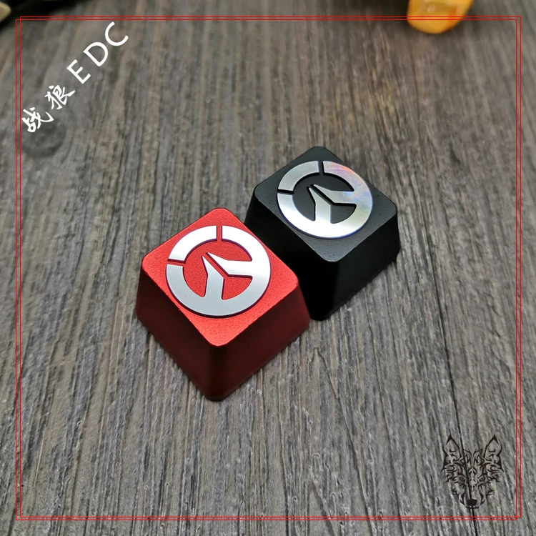 1pc Mechanical Keyboard Aluminium Alloy Keycap Metal OW Logo Relief Key Cap For Overwatch MX Switch
1pc Mechanical Keyboard Aluminium Alloy Keycap Metal OW Logo Relief Key Cap For Overwatch MX Switch