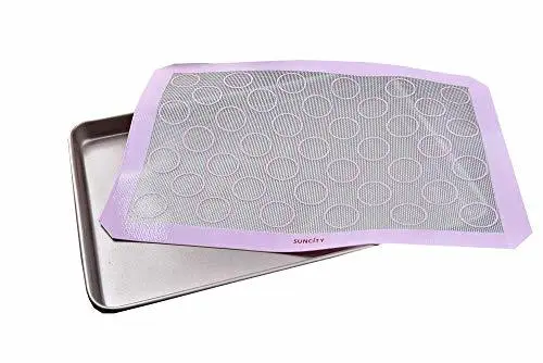 Lufeiya Silicone Baking accessories pastry bakery tools for cakes Mat Macaron Quarter Sheet Bake Mats Non Stick Rolling Dough
Lufeiya Silicone Baking accessories pastry bakery tools for cakes Mat Macaron Quarter Sheet Bake Mats Non Stick Rolling Dough