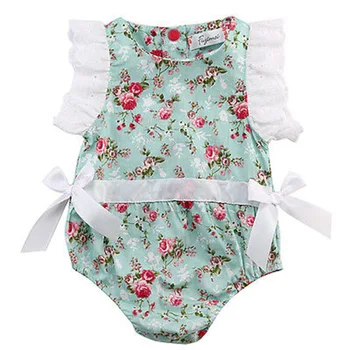 One PCS Newborn Baby Girls Green Floral Bodysuits Clothes,Babies Girl Lace Crochet Ruffles Sleeve Cotton Sunsuit Bowknot Outfits
One PCS Newborn Baby Girls Green Floral Bodysuits Clothes,Babies Girl Lace Crochet Ruffles Sleeve Cotton Sunsuit Bowknot Outfits