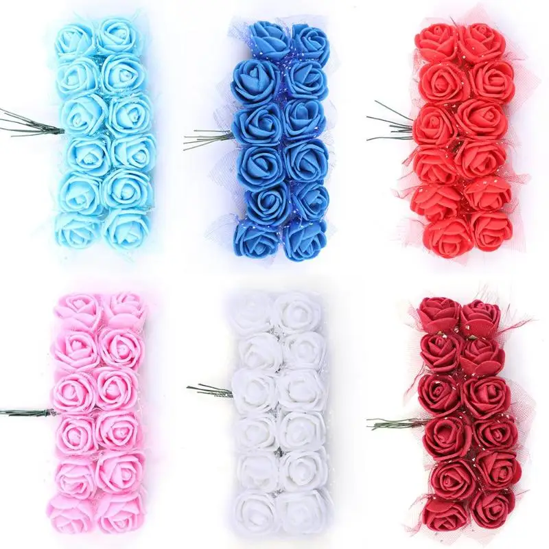 Mini Foam Rose Artificial Flower EVA Bouquet 144pcs 2cm Multicolor Rose Flower Birthday Celebration Wedding For Home Decoration
Mini Foam Rose Artificial Flower EVA Bouquet 144pcs 2cm Multicolor Rose Flower Birthday Celebration Wedding For Home Decoration