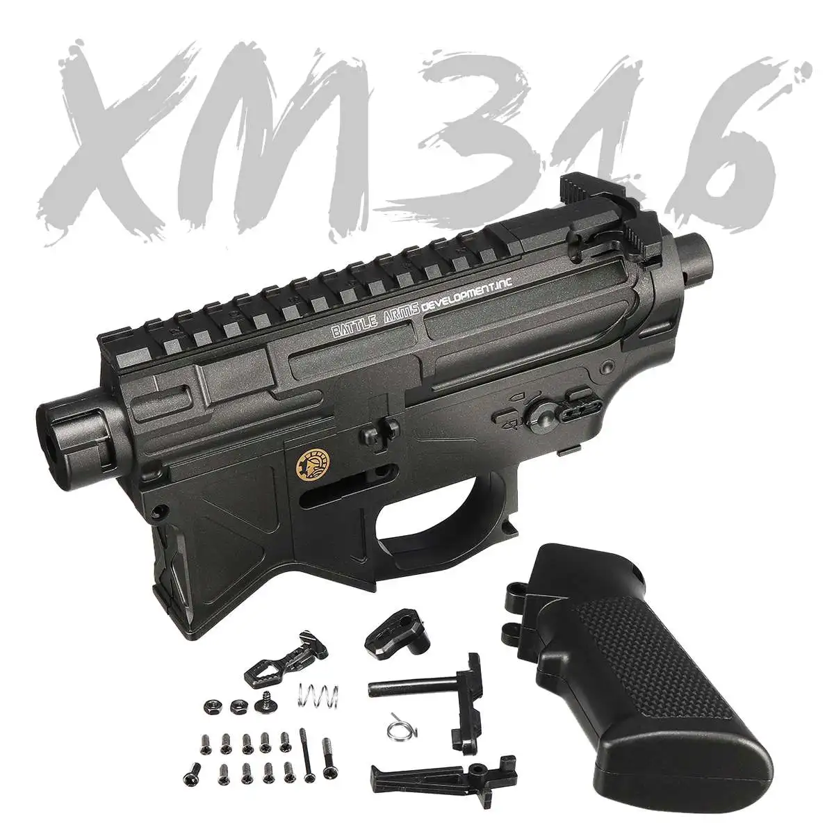Split XM316 Receiver Upgrade Shell Kit for M4A1 GEN8 Gel Ball Blasters Games Toy Guns Replacement Accessories
Split XM316 Receiver Upgrade Shell Kit for M4A1 GEN8 Gel Ball Blasters Games Toy Guns Replacement Accessories