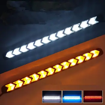 2pcs Car DRL Switchback LED Strip Light Headlight Arrowhead Flasher Turn Signal Waterproof Indicator Lamps
2pcs Car DRL Switchback LED Strip Light Headlight Arrowhead Flasher Turn Signal Waterproof Indicator Lamps