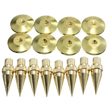 Pohiks 8sets M6x36 Speakers Isolation Spike Cone Stand Feet With Gold Base Pads For Speaker Accessories
Pohiks 8sets M6x36 Speakers Isolation Spike Cone Stand Feet With Gold Base Pads For Speaker Accessories
