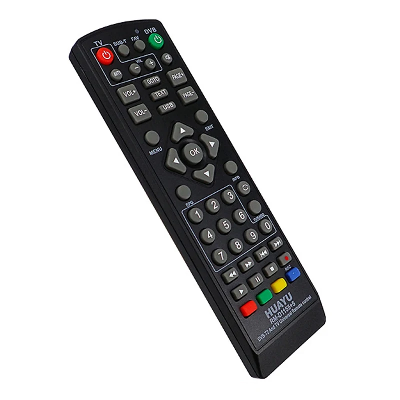 HUAYU Universal Tv Remote Control Controller Dvb-T2 Remote Rm-D1155 Sat Satellite Television Receiver
HUAYU Universal Tv Remote Control Controller Dvb-T2 Remote Rm-D1155 Sat Satellite Television Receiver
