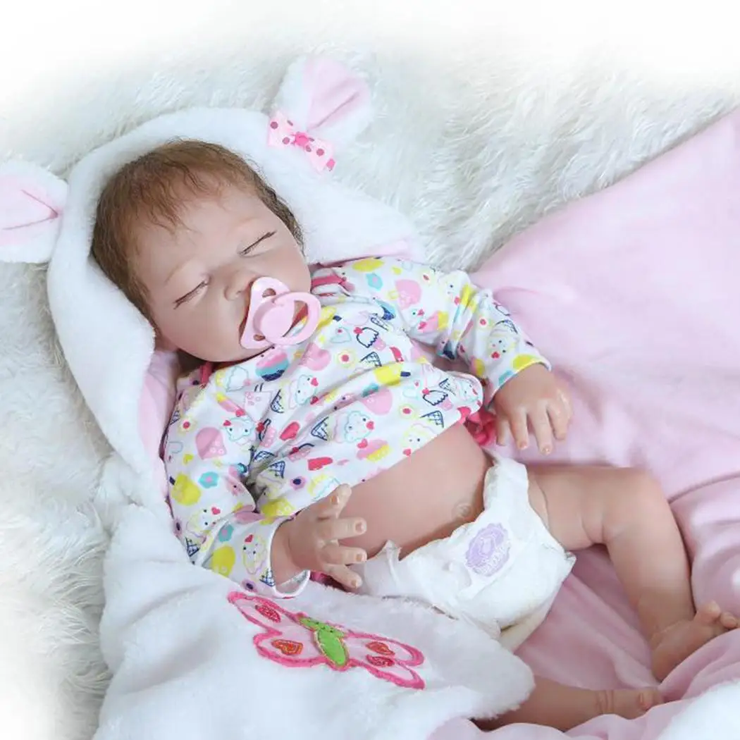 Kids Soft Silicone Realistic With Clothes Pink Unisex Reborn Baby Doll 2-4Years Collectibles, Gift, Playmate
Kids Soft Silicone Realistic With Clothes Pink Unisex Reborn Baby Doll 2-4Years Collectibles, Gift, Playmate