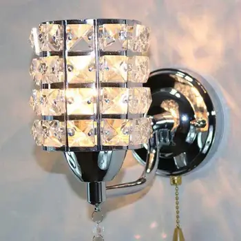 Modern Indoor Wall Lamp Bedroom Bedside Art Glass Crystal Design Light Mirror Lamp For Family Use Home Decor
Modern Indoor Wall Lamp Bedroom Bedside Art Glass Crystal Design Light Mirror Lamp For Family Use Home Decor
