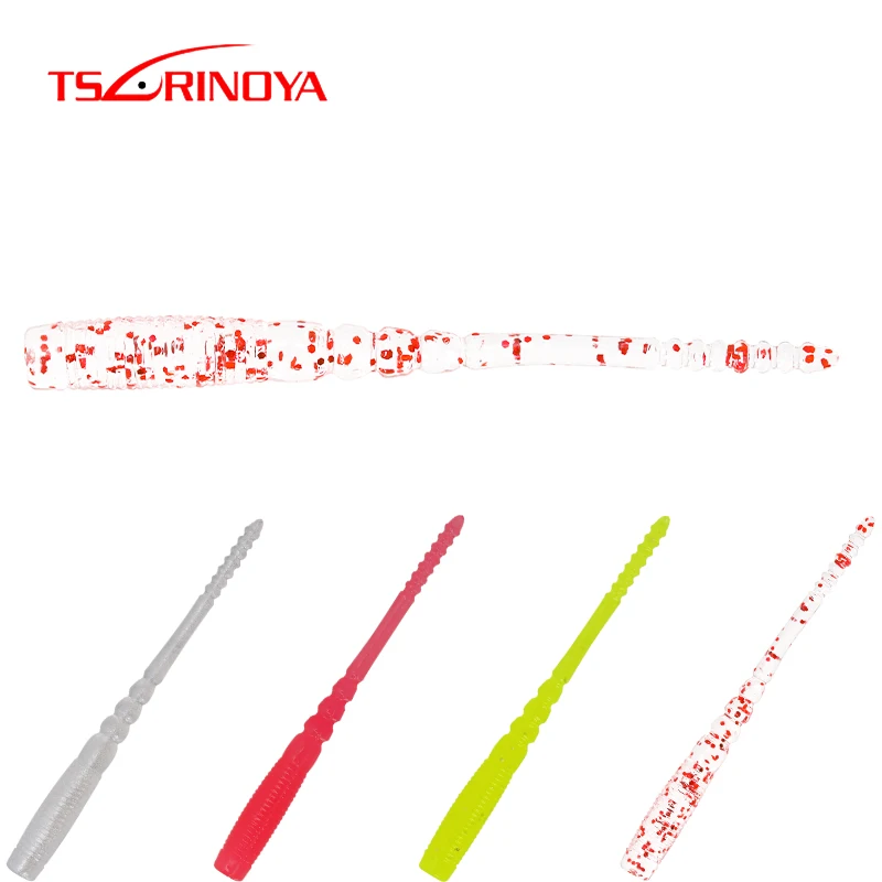 TSURINOYA Fishing Lure ZS 0.2g 45mm 10pcs AJING Needle tail Soft Lure Rockfish Ocean Rock Bait Luminous Artificial Bait
TSURINOYA Fishing Lure ZS 0.2g 45mm 10pcs AJING Needle tail Soft Lure Rockfish Ocean Rock Bait Luminous Artificial Bait