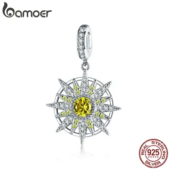 BAMOER 925 Sterling Silver Geometric Charms Clear Cubic Zircon Pendant fit Women Bracelets & Necklaces Silver Jewelry BSC066
BAMOER 925 Sterling Silver Geometric Charms Clear Cubic Zircon Pendant fit Women Bracelets & Necklaces Silver Jewelry BSC066