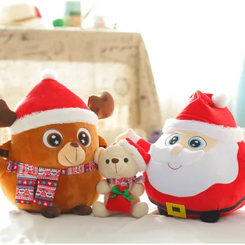 Cartoon Edition Santa Claus Plush Toy Christmas Festival Arrangement Ornament Gift Kids Baby Birthday Gifts
Cartoon Edition Santa Claus Plush Toy Christmas Festival Arrangement Ornament Gift Kids Baby Birthday Gifts
