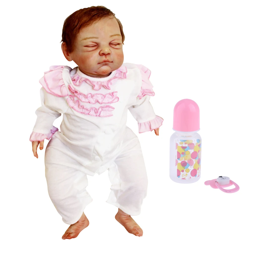 20inch Lovely Silicone Realistic Reborn Sleeping Baby Doll Model with Accessories Kids Gift
20inch Lovely Silicone Realistic Reborn Sleeping Baby Doll Model with Accessories Kids Gift