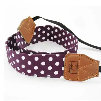 Universal 38cm Cotton Retro Polka Dot Camera Shoulder Belt adjustable Neck Photo Strap PU leather For SLR/DSLR Camera
Universal 38cm Cotton Retro Polka Dot Camera Shoulder Belt adjustable Neck Photo Strap PU leather For SLR/DSLR Camera