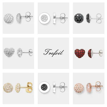 Ear Stud Earrings CZ Pave Ball Heart Round,925 Sterling Silver Fashion Jewelry Trendy Europe Gift For Women Girls New Jewellery
Ear Stud Earrings CZ Pave Ball Heart Round,925 Sterling Silver Fashion Jewelry Trendy Europe Gift For Women Girls New Jewellery