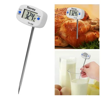 LCD Display Digital Probe For BBQ Kitchen Tool Cooking Thermometer Food Temperature Sensor Temperature Instrument
LCD Display Digital Probe For BBQ Kitchen Tool Cooking Thermometer Food Temperature Sensor Temperature Instrument