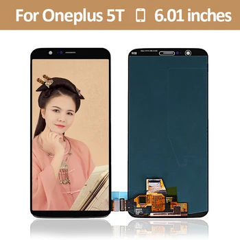 LCD Display for Oneplus 5T Display Touch Screen Assembly for Oneplus 5T A5010 Screen One Plus 5T 1+5T LCD free shipping
LCD Display for Oneplus 5T Display Touch Screen Assembly for Oneplus 5T A5010 Screen One Plus 5T 1+5T LCD free shipping
