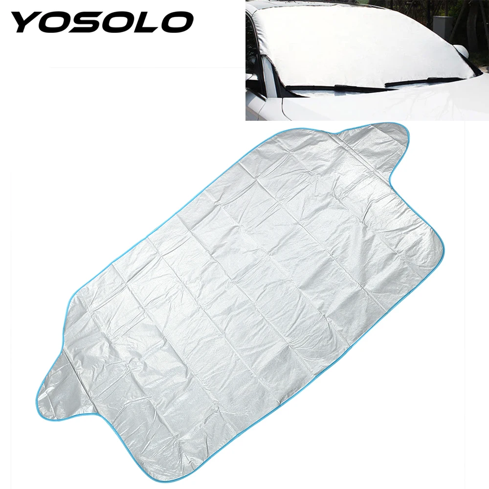 YOSOLO 100*147cm Sun Shade Car Window Film Snow protection sunscreen Visor Cover Block Foldable Multifunction Auto Windshield
YOSOLO 100*147cm Sun Shade Car Window Film Snow protection sunscreen Visor Cover Block Foldable Multifunction Auto Windshield