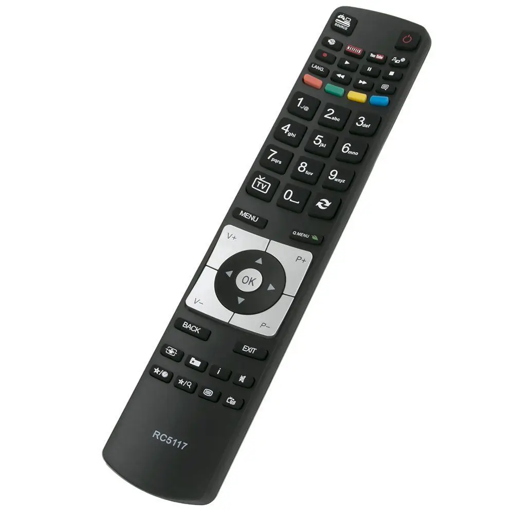 TV Replacement Remote Control RC5117 for Hitachi 50HYT62UH 42HYT42U RC5111 RC5118 RC5116 Ersatz Fernbedienung
TV Replacement Remote Control RC5117 for Hitachi 50HYT62UH 42HYT42U RC5111 RC5118 RC5116 Ersatz Fernbedienung