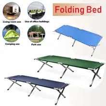 Aço de alumínio 600d pvc oxford ao ar livre portátil militar dobrável acampamento berço xl cama com saco transporte caminhadas cadeira pesca cama(China)