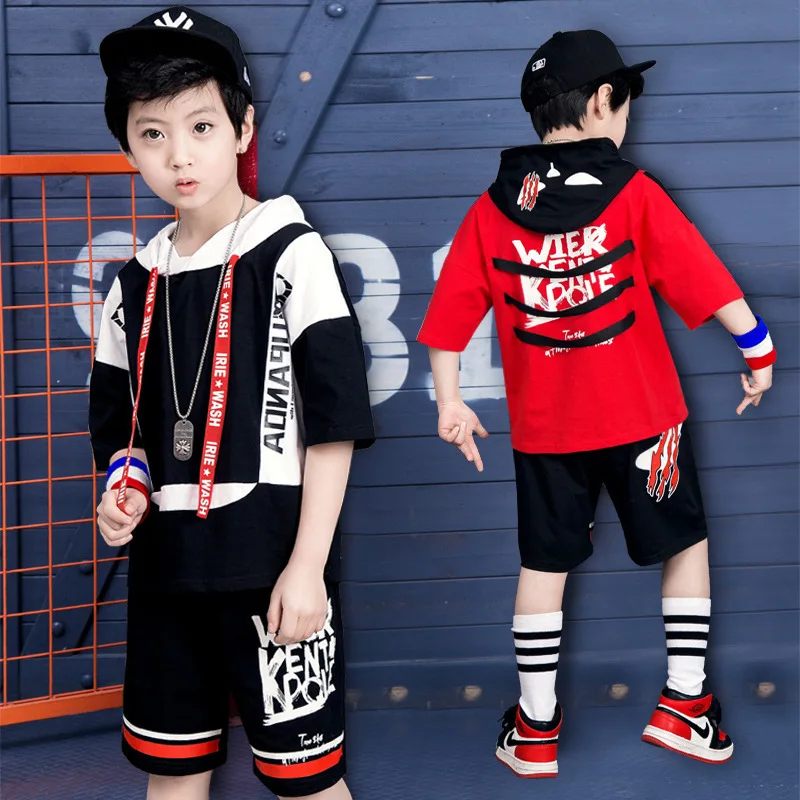 2019 Summer Wear New Fashion Children Hip Hop Clothing Kids Performance Clothes Hooded Letter Print Tops+Shorts Sets
2019 Summer Wear New Fashion Children Hip Hop Clothing Kids Performance Clothes Hooded Letter Print Tops+Shorts Sets