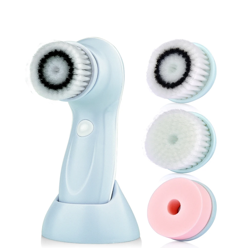 3Heads/Set Multifunctional Electric Face Cleanser Usb Rechargeable Facial Washing Cleaning Brush Machine Face Skin Care Tools
3Heads/Set Multifunctional Electric Face Cleanser Usb Rechargeable Facial Washing Cleaning Brush Machine Face Skin Care Tools