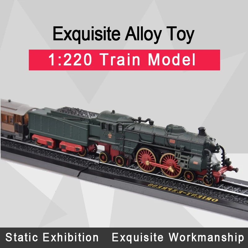 Atlas 1:220 diecast Car model Minitrains Model Diecast Train Tram With Train Tracks Car Toys for Collection
Atlas 1:220 diecast Car model Minitrains Model Diecast Train Tram With Train Tracks Car Toys for Collection