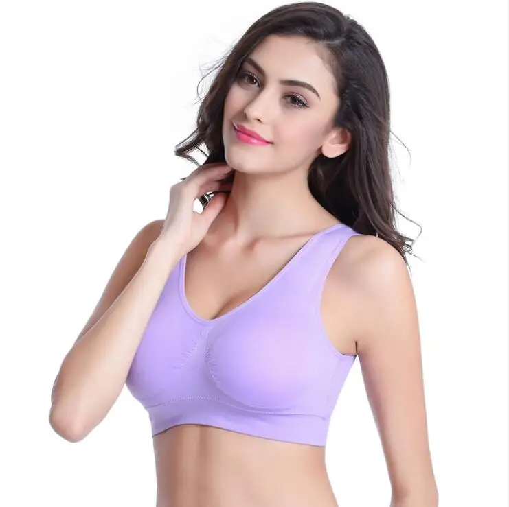 7 Colors NEW Womens Sport Bra Fitness Yoga Running Vest Underwear Padded Crop Tops Underwear No Wire-rim Female gym top bras
7 Colors NEW Womens Sport Bra Fitness Yoga Running Vest Underwear Padded Crop Tops Underwear No Wire-rim Female gym top bras