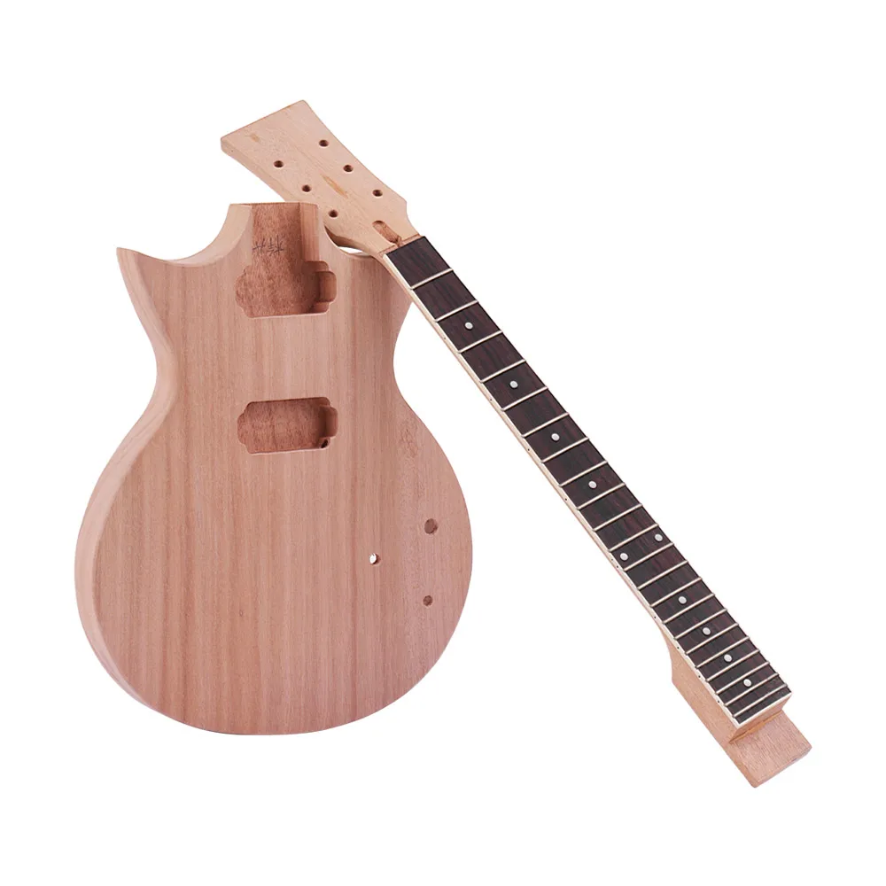 Muslady Unfinished DIY Electric Guitar Kit Mahogany Body & Guitar Neck Rosewood Fingerboard
Muslady Unfinished DIY Electric Guitar Kit Mahogany Body & Guitar Neck Rosewood Fingerboard