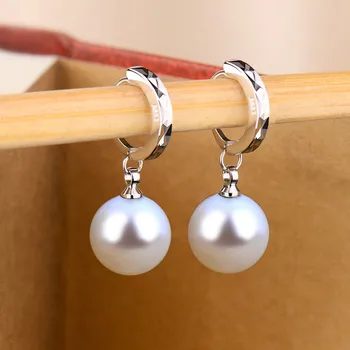 LBLS Real 925 Sterling Drop Earrings Silver Pearl Round Circle Simulated Pearl Earrings 925 Silver Long Earrings for Women
LBLS Real 925 Sterling Drop Earrings Silver Pearl Round Circle Simulated Pearl Earrings 925 Silver Long Earrings for Women