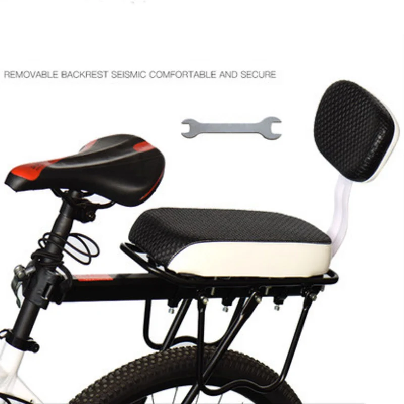 New Hot Bicycle Bike Seat Chair Pu Leather Cover Rack Cushion For Kid's Bicycle Seat Back Saddle Bicycle Parts High Quality
New Hot Bicycle Bike Seat Chair Pu Leather Cover Rack Cushion For Kid's Bicycle Seat Back Saddle Bicycle Parts High Quality