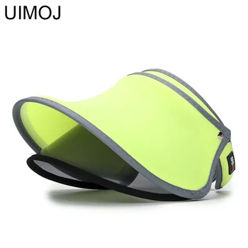 UIMOJ Summer Empty Top Sun Hats Candy Color Plastic Anti-UV Double Lens Visors Hat Beach Travel Casual Sunscreen Caps Women Men
UIMOJ Summer Empty Top Sun Hats Candy Color Plastic Anti-UV Double Lens Visors Hat Beach Travel Casual Sunscreen Caps Women Men