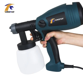 Tungfull 220V 500W Electric Spray Gun HVLP Paint Sprayer For Painting with Adjustable Flow Control and 3m Cable
Tungfull 220V 500W Electric Spray Gun HVLP Paint Sprayer For Painting with Adjustable Flow Control and 3m Cable