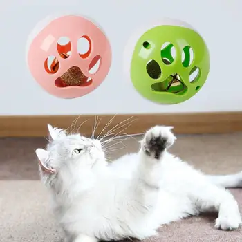 Cat Catnip Bell Balls Colorful Sound Electric Funny Pet Interactive Cat Ball Toy with 3 LED Sounds Music Electric Ball
Cat Catnip Bell Balls Colorful Sound Electric Funny Pet Interactive Cat Ball Toy with 3 LED Sounds Music Electric Ball