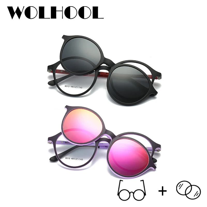 Fashion New Clip on Sunglasses Men Spectacles Pink Optical Frame Women Polarized Myopia Glasses Clip on Prescription Sunglasses
Fashion New Clip on Sunglasses Men Spectacles Pink Optical Frame Women Polarized Myopia Glasses Clip on Prescription Sunglasses