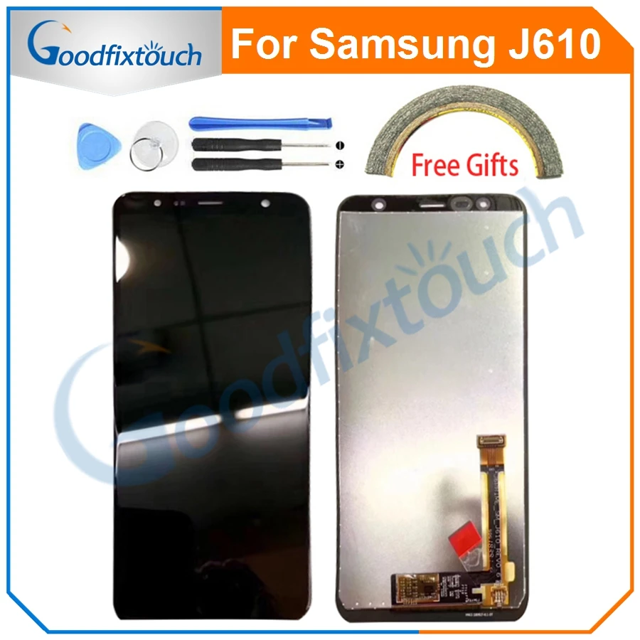 ЖК-дисплей с сенсорным экраном и дигитайзером в сборе для Samsung Galaxy J6 Prime 2018 J610, сменный ЖК-экран для J6 + J610
ЖК-дисплей с сенсорным экраном и дигитайзером в сборе для Samsung Galaxy J6 Prime 2018 J610, сменный ЖК-экран для J6 + J610