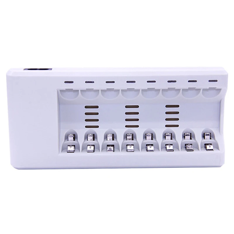 Eu Plug,8 Slots 8 Channels 8 Ports 1.6V Nizn 1.2V Nimh Rechargeable Aa Aaa Battery Charger , With Led Auto Transfer Quick Char
Eu Plug,8 Slots 8 Channels 8 Ports 1.6V Nizn 1.2V Nimh Rechargeable Aa Aaa Battery Charger , With Led Auto Transfer Quick Char