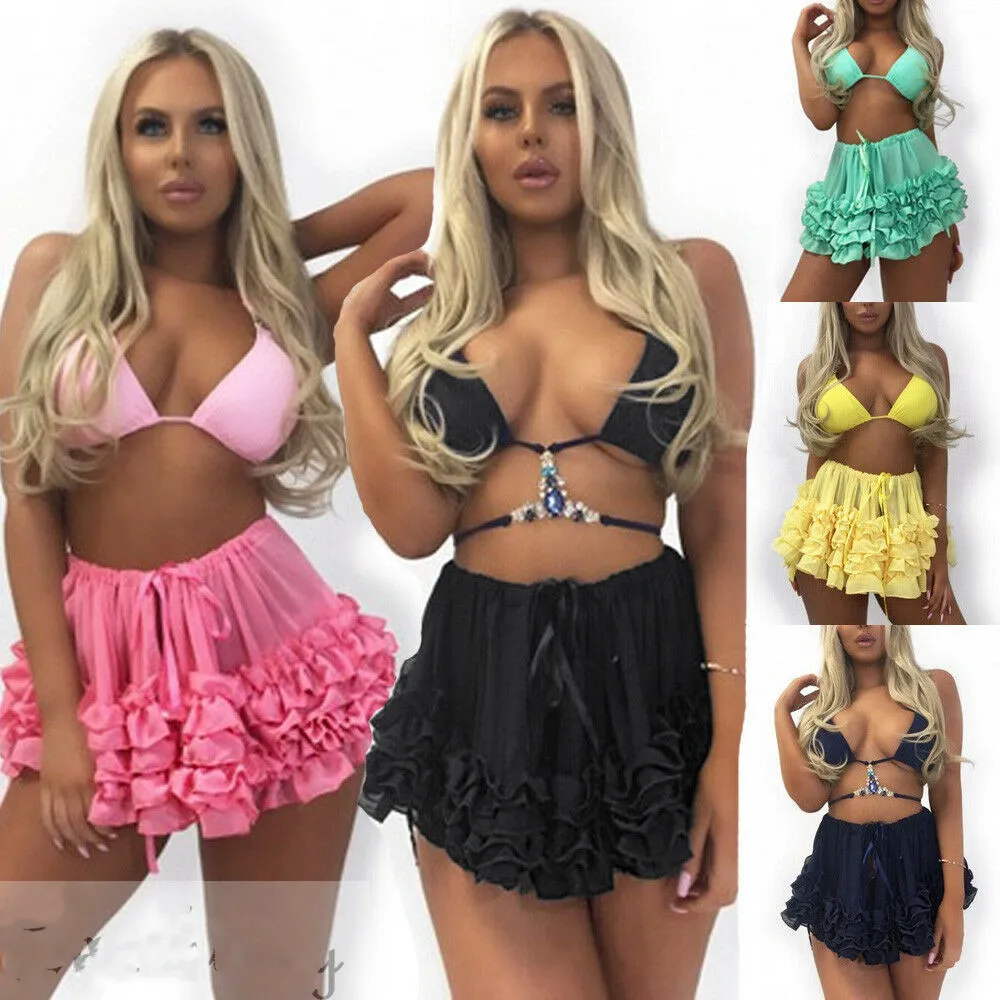 Hirigin Women Sexy Crochet Mesh Lace Up Skirts Summer Beach Sheer Bikini Cover Up Hot Skirt
Hirigin Women Sexy Crochet Mesh Lace Up Skirts Summer Beach Sheer Bikini Cover Up Hot Skirt
