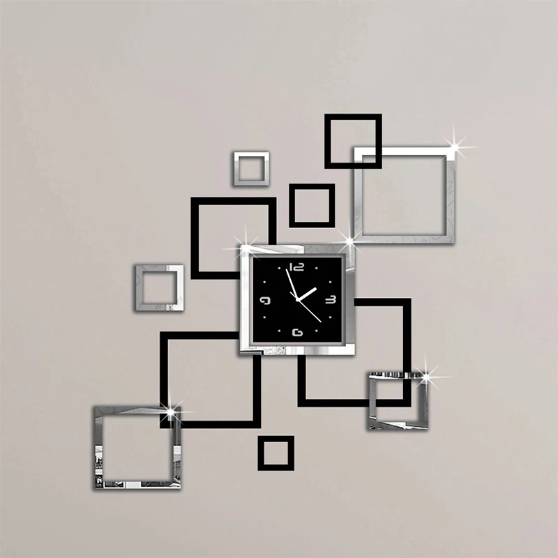 Hot-Living Room New Wall Clock 3D Diy Clocks Home Decoration Watch Wall Clock Quartz Acrylic Mirror Stickers
Hot-Living Room New Wall Clock 3D Diy Clocks Home Decoration Watch Wall Clock Quartz Acrylic Mirror Stickers