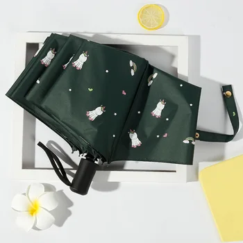 Tri-Fold Automatic Ins Ultra-Fire Cartoon Unicorn Umbrella Rain Or Shine Dual-Use Umbrellas Sun UV Umbrella
Tri-Fold Automatic Ins Ultra-Fire Cartoon Unicorn Umbrella Rain Or Shine Dual-Use Umbrellas Sun UV Umbrella