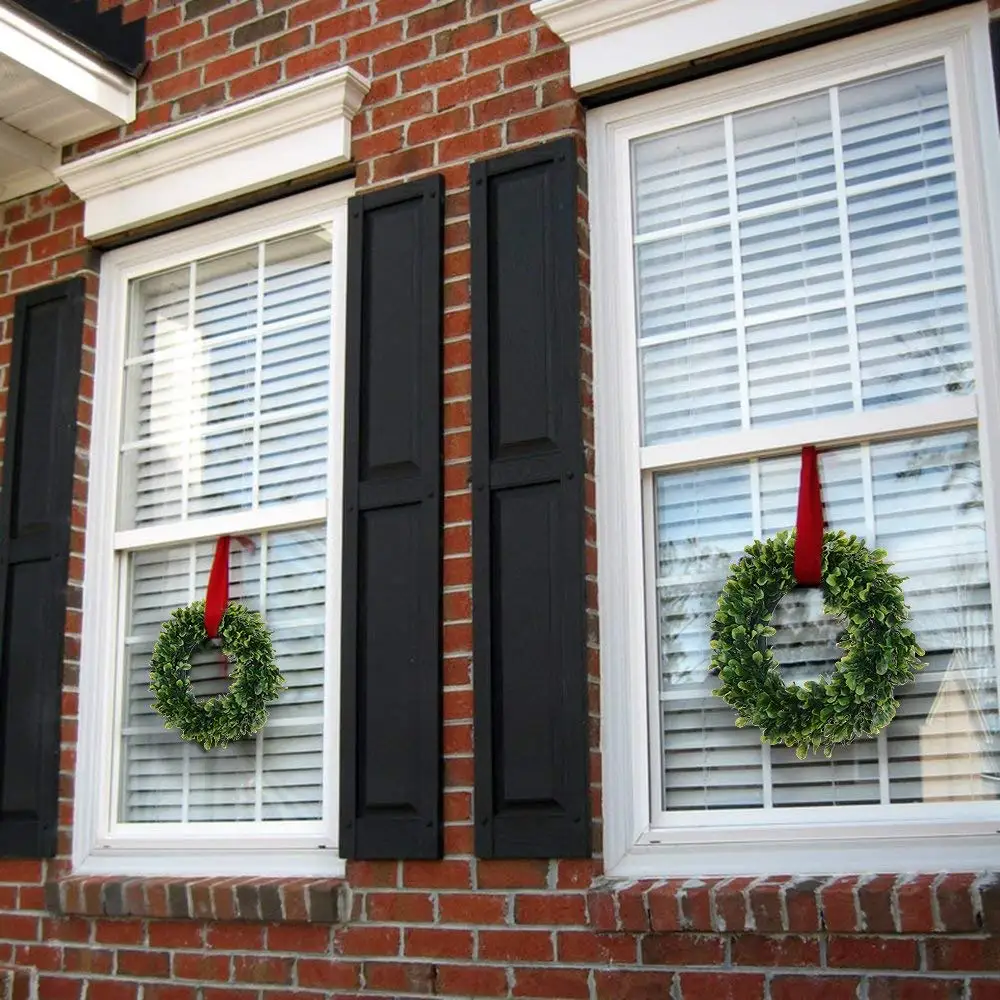 Artificial Green Leaves Wreath - 15 Inch Boxwood Wreath Outdoor Green Wreath For Front Door Wall Window Party Decor
Artificial Green Leaves Wreath - 15 Inch Boxwood Wreath Outdoor Green Wreath For Front Door Wall Window Party Decor