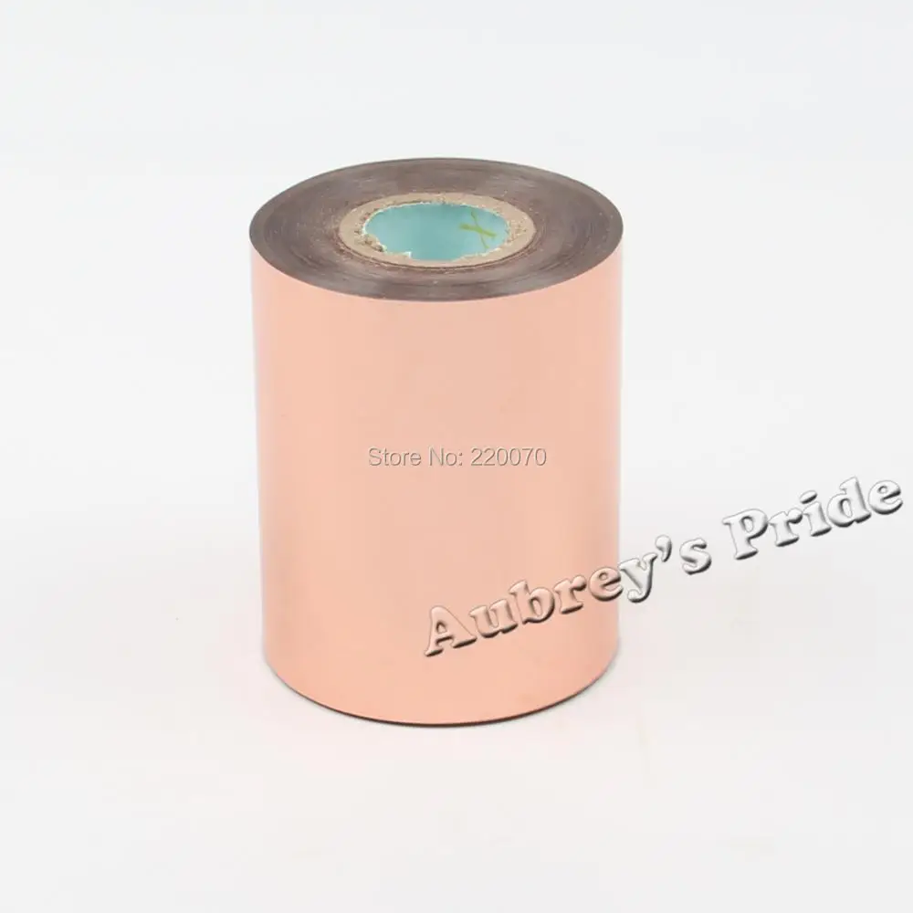 Free Shipping 80-320mmx120M Rose Gold Color Hot Stamping Foil Heat Transfer Napkin Gilding PVC business Card Emboss
Free Shipping 80-320mmx120M Rose Gold Color Hot Stamping Foil Heat Transfer Napkin Gilding PVC business Card Emboss