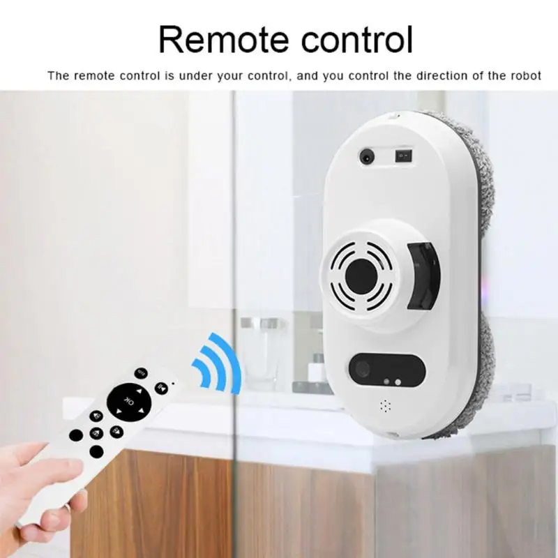 Auto Window Cleaning Robot Anti-Falling Window Glass Vacuum Cleaner Remote Control Remote Control Window Robot 3 Modes EU Plug
Auto Window Cleaning Robot Anti-Falling Window Glass Vacuum Cleaner Remote Control Remote Control Window Robot 3 Modes EU Plug