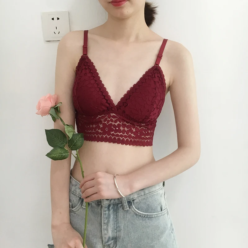 Sexy Lace Bras For Women Seamless Lingerie Bralette Top Transparent Translucent Soft Underwear Hollow Fashion Intimates #D
Sexy Lace Bras For Women Seamless Lingerie Bralette Top Transparent Translucent Soft Underwear Hollow Fashion Intimates #D