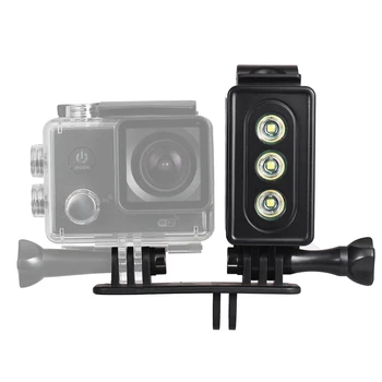 Action Camera LED Diving Light Underwater Lamp 300LM 3 Lighting Modes 30m Waterproof with Rechargeable Battery for GoPro Hero
Action Camera LED Diving Light Underwater Lamp 300LM 3 Lighting Modes 30m Waterproof with Rechargeable Battery for GoPro Hero