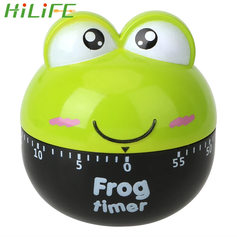 HILIFE Sleep Reminder Cartoon Frog Timer 55 Minutes Gadgets Kitchen Timers Cooking Mechanical Alarm Cooking Supply
HILIFE Sleep Reminder Cartoon Frog Timer 55 Minutes Gadgets Kitchen Timers Cooking Mechanical Alarm Cooking Supply