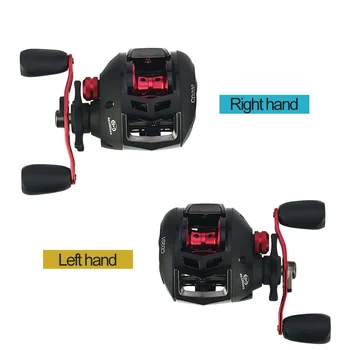 12+1 BB Ball Bearing Bait Casting Fishing Reel GT 7.3:1 One-way Clutch Fishing Reel Left/Right Magnetic Brake System for Pesca
12+1 BB Ball Bearing Bait Casting Fishing Reel GT 7.3:1 One-way Clutch Fishing Reel Left/Right Magnetic Brake System for Pesca