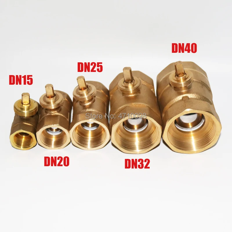 Двухходовой клапан DN15 DN20 DN25 DN32 DN40 для AC220 в/ac24в Электрический моторизованный