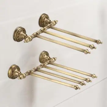 3-4 Arms Antique Towel Holder Rack Active Bar Pants Hanger Bathroom Wall Shelf Anti-rust Solid Brass Towel Hanger Bar
3-4 Arms Antique Towel Holder Rack Active Bar Pants Hanger Bathroom Wall Shelf Anti-rust Solid Brass Towel Hanger Bar