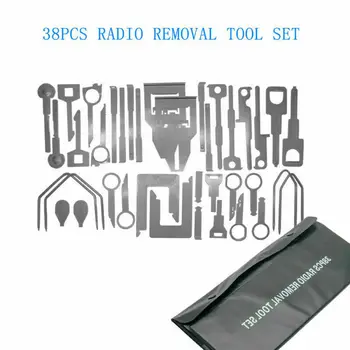 38 x Auto Radio Stereo Release Removal Install Tool Key With Black Bag Car Interior Dash Parts
38 x Auto Radio Stereo Release Removal Install Tool Key With Black Bag Car Interior Dash Parts