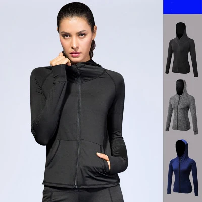 Colorvalue Gradient Color Gym Sport Coat Women Slim Fit Zipper Running Jacket Hooded Fitness Workout Jersey with Thumb Holes
Colorvalue Gradient Color Gym Sport Coat Women Slim Fit Zipper Running Jacket Hooded Fitness Workout Jersey with Thumb Holes